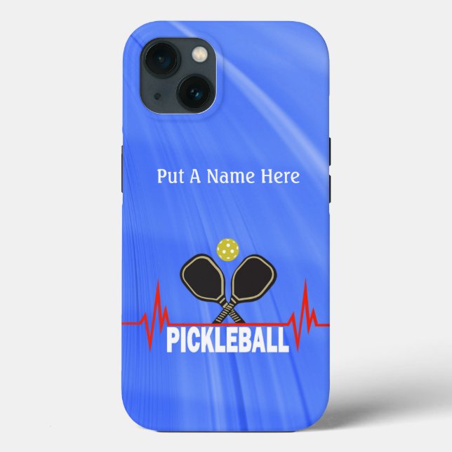 Pickleball Good para a personalização do coração (Verso)