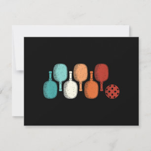 Pickleball Lover Retro Paddage Vintage