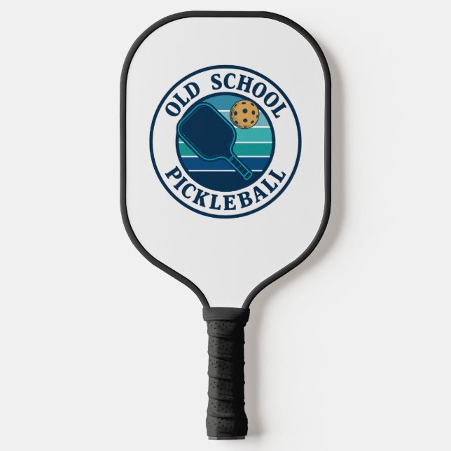 Pickleball Paddle Old School Pickleball design (Front)