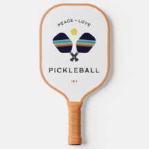 Pickleball Personalizado Pickleball de Paz