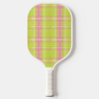 Pickleball Pickleball Pink e Xadrez Verde