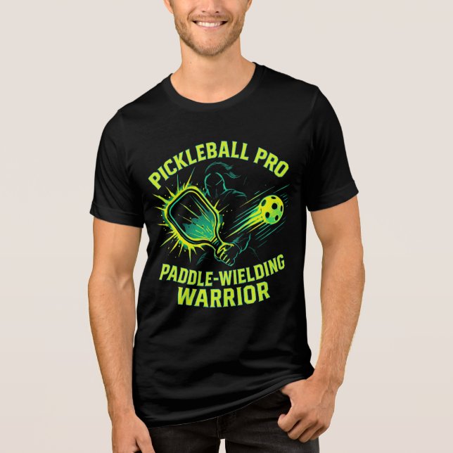 Pickleball Pro: Guerreiro com Remo (Frente)