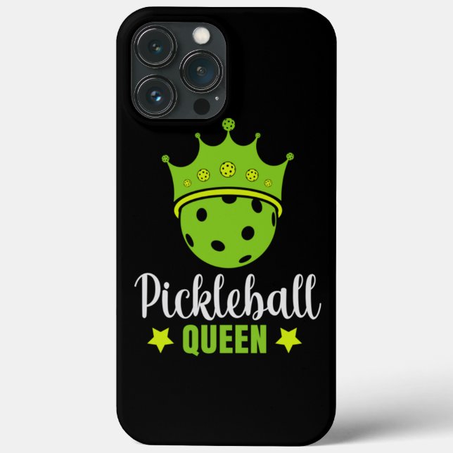 Pickleball Queen Funny Pickle Queen (Verso)
