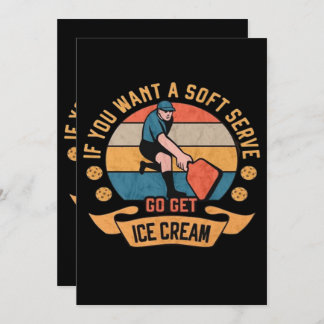 Pickleball Se você quer o Soft Serve vá buscar sor