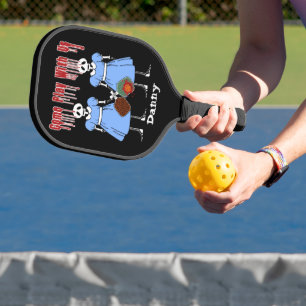 Pickleball vem brincar com nós gêmeos horrorosos