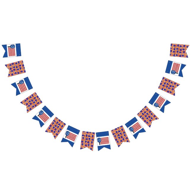 Pickleball Vermelho Branco Azul Bandeira Americana (Todos)