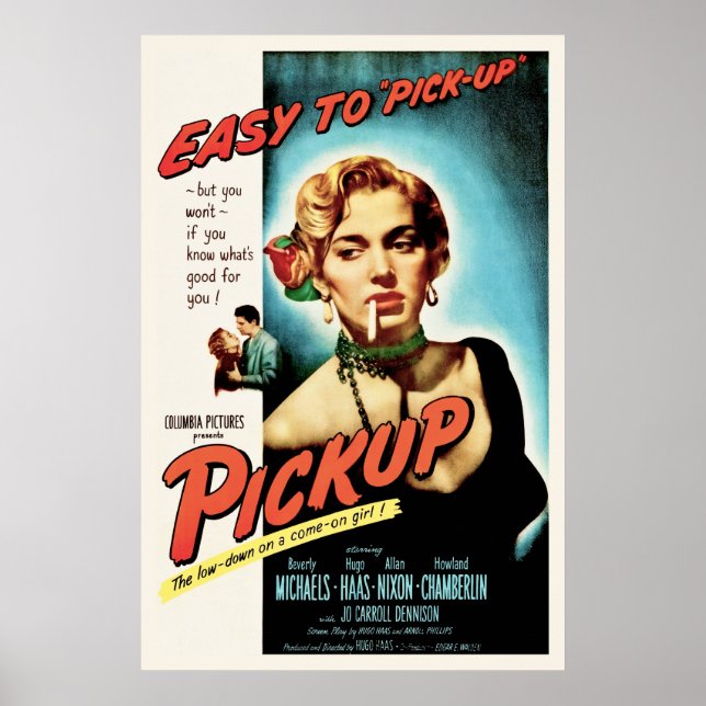 Pickup - Vintage 1951 Film Noir Movie Poster (Frente)