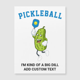 Picles Engraçado Reproduzindo Pickleball Adicionar