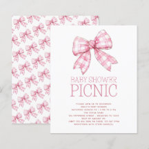 Picnic Arco Gingham cor-de-rosa-orçamento