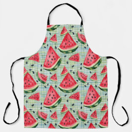 Picnic Patch Watermelon - Gingham de Fruta de Aqua