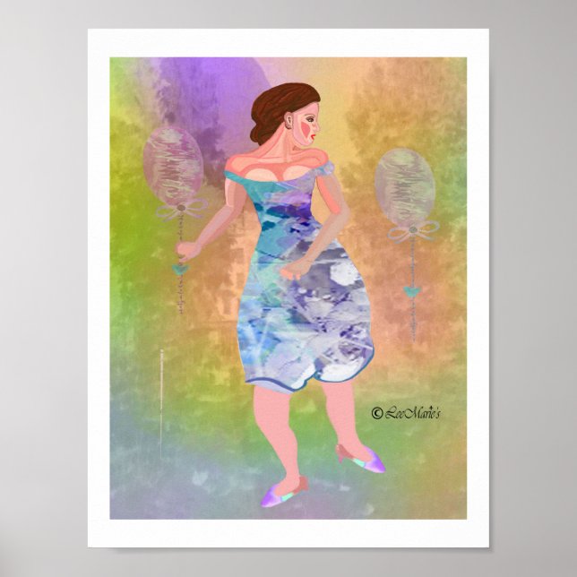 Pico atrás da Poster de Design criativa de LeeMari (Frente)