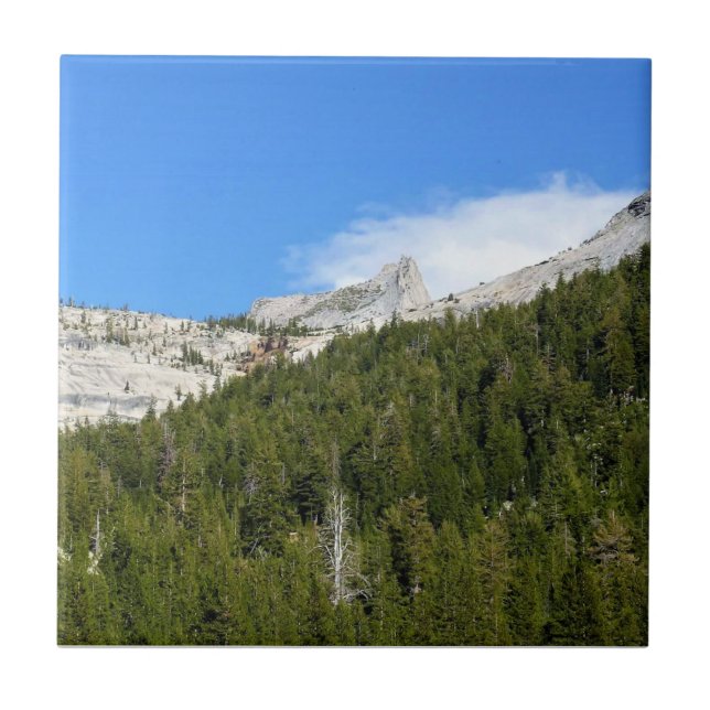 Pico da Catedral em Tenaya Lake, Yosemite, CA (Frente)