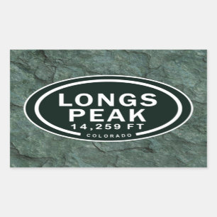 Pico de 14,259 FT CO Adesivos Montanha