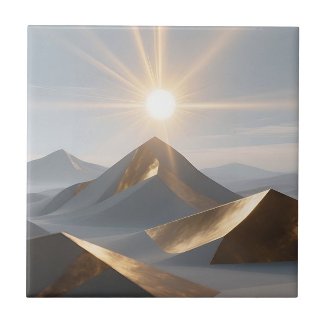 Picos do Deserto Golden Sunrise (Frente)