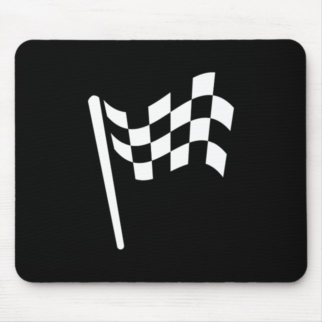 Pictograma Checkered Mousepad da bandeira (Frente)
