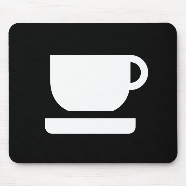 Pictograma Mousepad do chá/café (Frente)