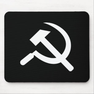 Pictograma Mousepad do martelo & da foice