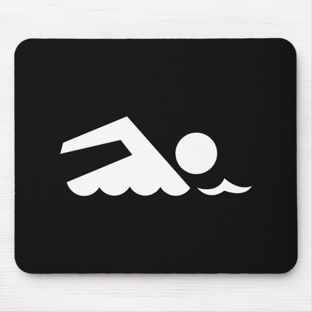 Pictograma Mousepad do nadador (Frente)