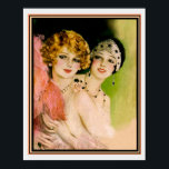 Pictorial Review Art Deco Impressão - Earl Christy<br><div class="desc">Impressão do Art Deco por Earl Christy da edição de janeiro de 1925 da Revista de Revisão Pictorial 16 x 20</div>