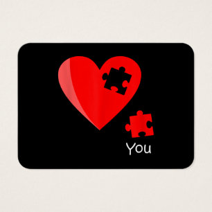 Piece Heart Quebra-cabeça Valetines Day Shirt Gif