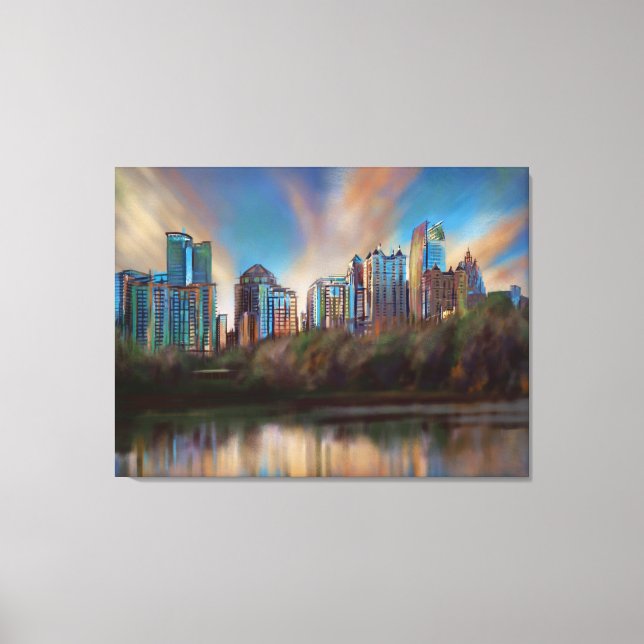 Piemonte Park, Atlanta, Geórgia - Canvas Print (Frente)