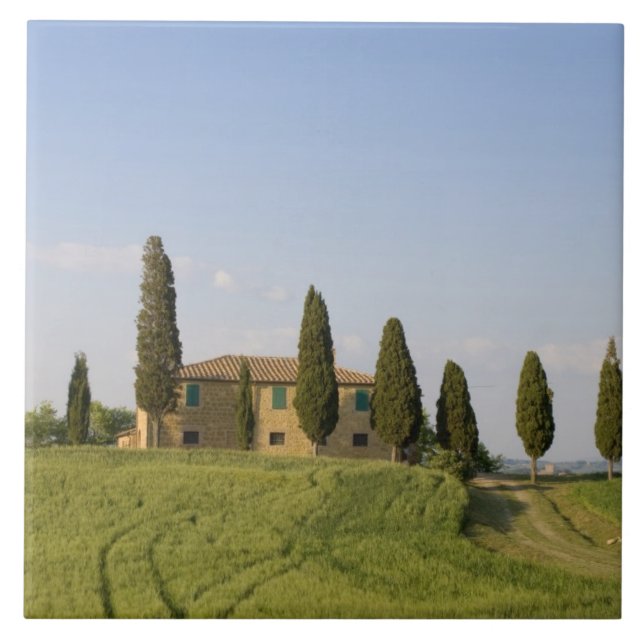 Pienza, Val d'Orcia, província de Siena, Toscana, (Frente)