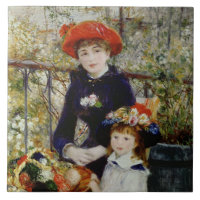 Pierre A Renoir | Duas Irmãs, ou No Terrace