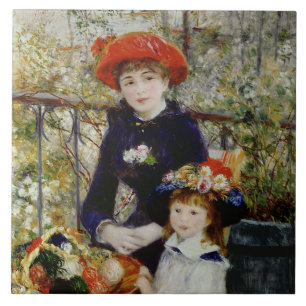 Pierre A Renoir  Duas Irmãs, ou No Terreno