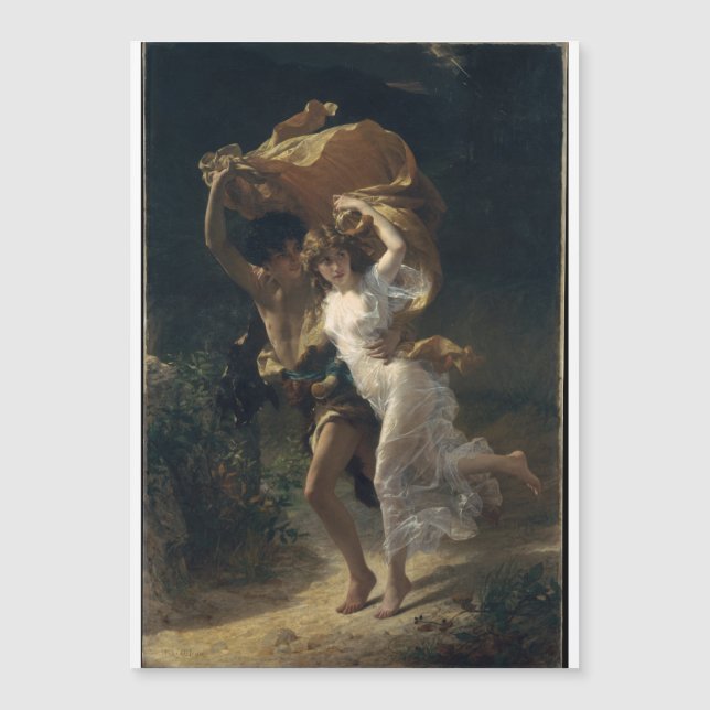 Pierre-Auguste Cot - A Tempestade (Frente)