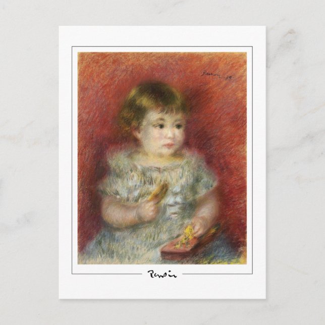 Pierre-Auguste Renoir #503-2 - Cartão Postal de Ar (Frente)