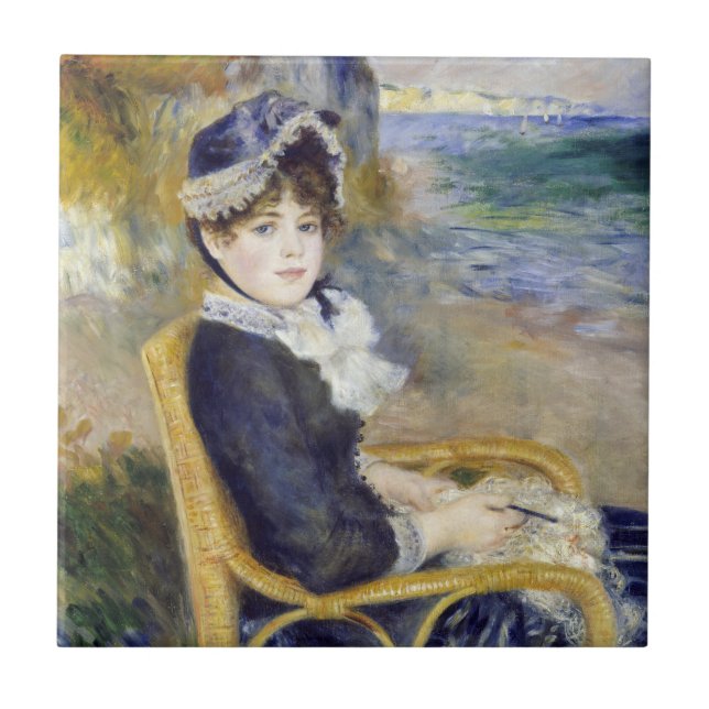 Pierre-Auguste Renoir - À Beira-Mar (Frente)