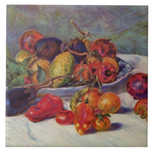 Pierre Auguste Renoir Ainda Vida com Fruta