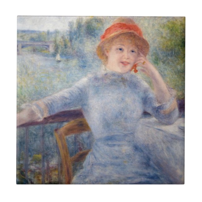 Pierre Auguste Renoir - Alphonsine Fournaise (Frente)