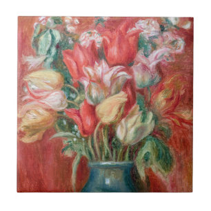 Pierre-Auguste Renoir - Buquê de Tulipas