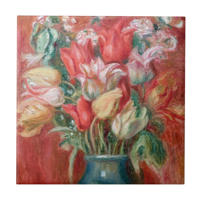 Pierre-Auguste Renoir - Buquê de Tulipas (Frente)