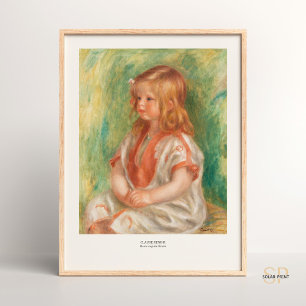 Pierre-Auguste Renoir Claude Renoir Art Impressão