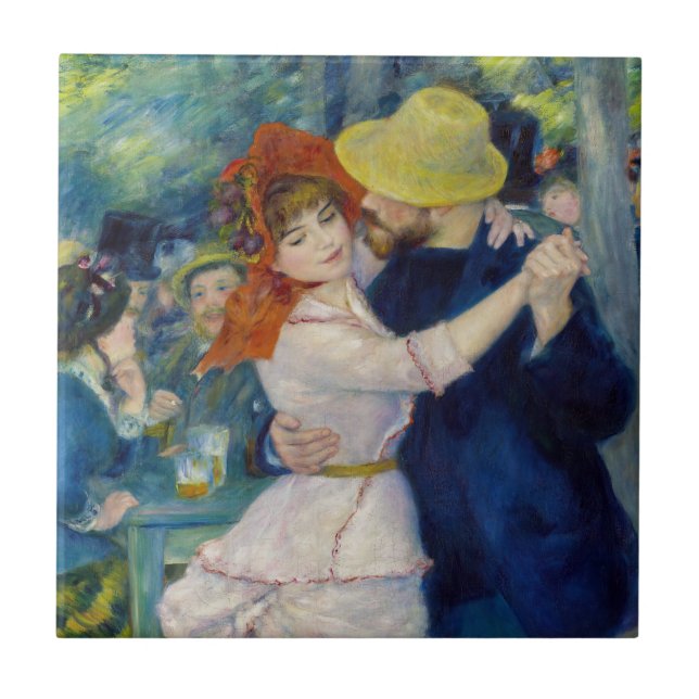Pierre-Auguste Renoir - Dança em Bougal (Frente)