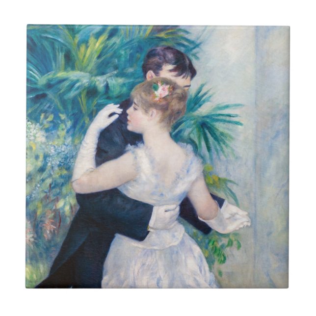 Pierre-Auguste Renoir - Dança na Cidade (Frente)
