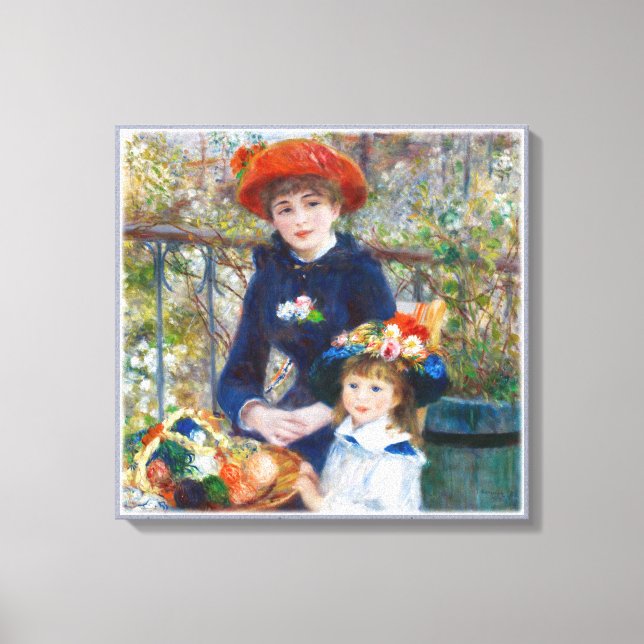 Pierre-Auguste Renoir Duas irmãs Canvas CC0401 (Frente)