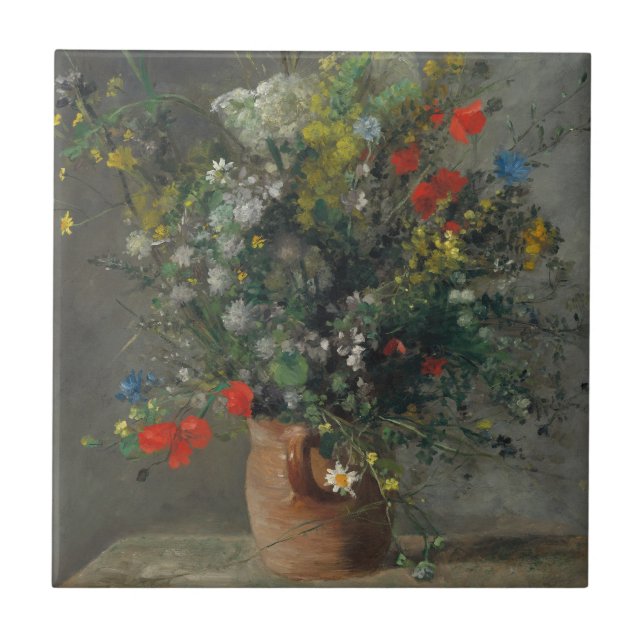 Pierre-Auguste Renoir - Flores num Vase 1866 (Frente)