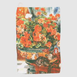 Pierre-Auguste Renoir Geraniums E Cats