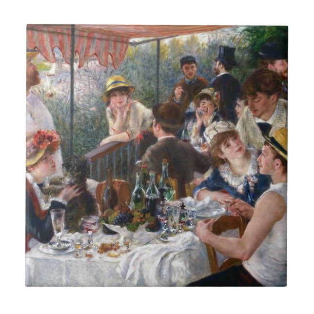 Pierre-Auguste Renoir - Luncheon do Partido Barco (Frente)