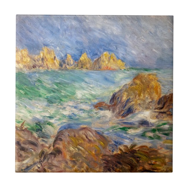 Pierre-Auguste Renoir - Marine, Guernesey (Frente)