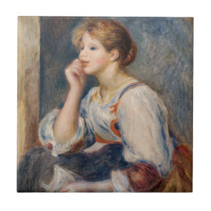 Pierre-Auguste Renoir - Mulher com Letra
