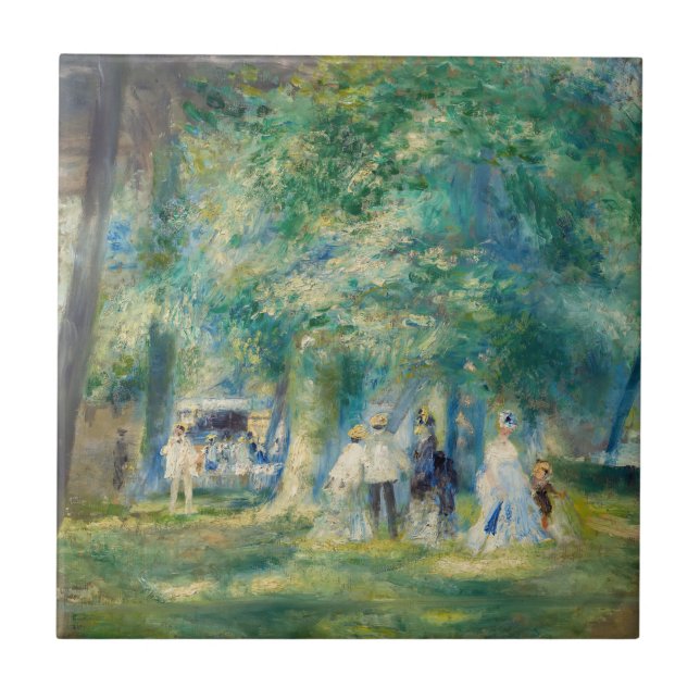 Pierre-Auguste Renoir - O Partido na Nuvem Santo (Frente)