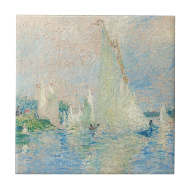 Pierre-Auguste Renoir - Regata em Argenteuil (Frente)