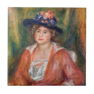 Pierre-Auguste Renoir - Retrato de Mulher Sentada