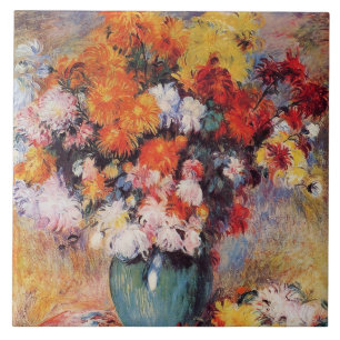 Pierre-Auguste Renoir Vase de Chrysanthemum