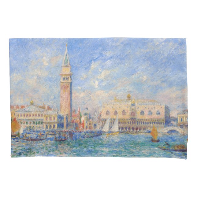 Pierre-Auguste Renoir - Veneza, Palácio do Cachorr (Frente)