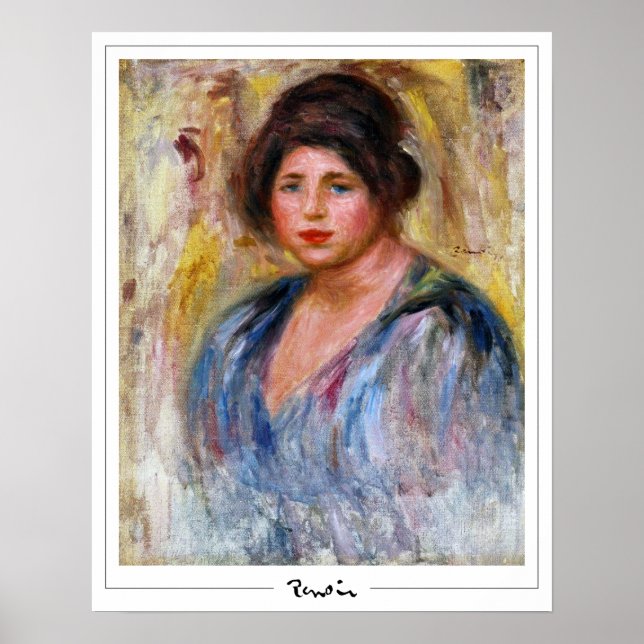 Pierre-Auguste Renoir Zedign Art Poster nº 117-3 (Frente)